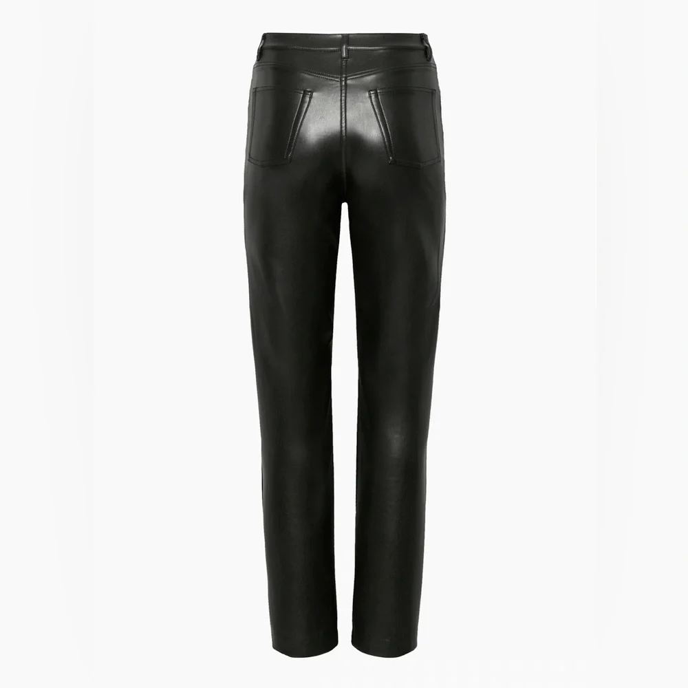 NWT Aritzia Wilfred Melina Pants Black - Picture 2 of 10